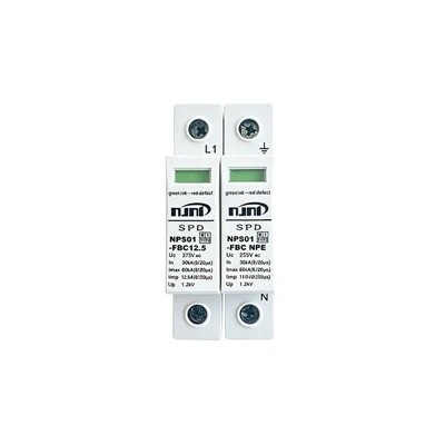 Dispositivo di protezione da sovratensione CA 1+1P NPS01-FBC12.5